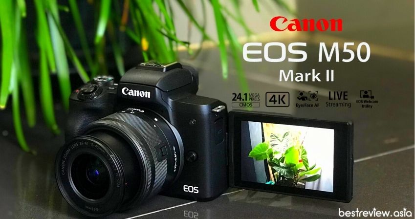 ดีไซน์การออกแบบ Canon EOS M50 Mark II