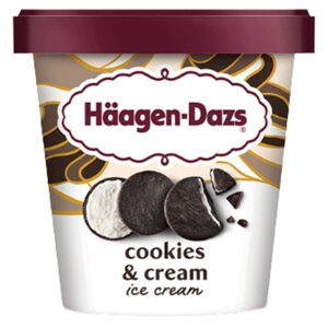 Häagen-Dazs Cookies & Cream รสคุกกี้แอนด์ครีม 359.-