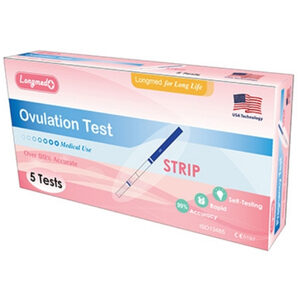 Longmed Ovulation Test Strip ที่ตรวจตกไข่