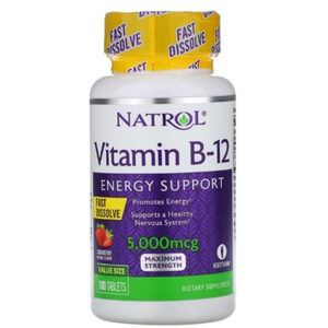 Natrol Vitamin B12 อาหารเสริมวิตามินบี 12