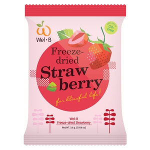 Wel-B Freeze-dried Strawberry สตรอว์เบอร์รี่กรอบ