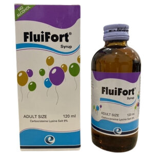 Fluifort Syrup ยาแก้ไอละลายเสมหะ