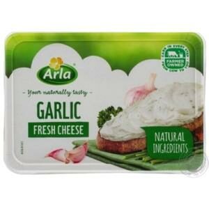 Arla Natural Fresh Cream Cheese with Garlic and Herbs ครีมชีส