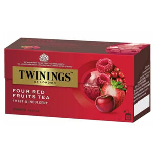 Twinings Four Red Fruits Flavored Tea ชาเบอร์รี่