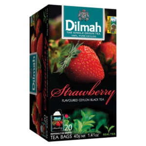 Dilmah Strawberry Black Tea ชาสตรอว์เบอร์รี