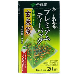 Ito En Genmaicha Premium Green tea with Roasted Rice ชาเขียวญี่ปุ่น