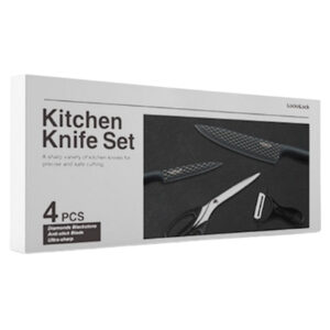 LocknLock Kitchen Knife Set ชุดเครื่องครัว 4 ชิ้น
