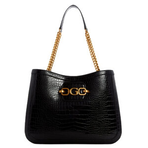 GUESS กระเป๋า รุ่น Hensely G Croc Girlfriend Tote