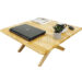 โต๊ะญี่ปุ่นพับได้ ทำจากไม้ยางพารา มี 3 ขนาด ไม่ต้องประกอบ
