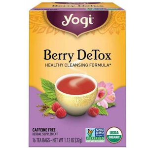 Yogi Tea Berry DeTox Caffeine Free ชาเบอร์รี
