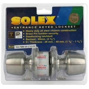 SOLEX ลูกบิดประตูสแตนเลส รุ่น 7800SS