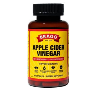 Bragg Apple Cider Vinegar Capsules อาหารเสริมน้ำส้มสายชูแอปเปิลไซเดอร์