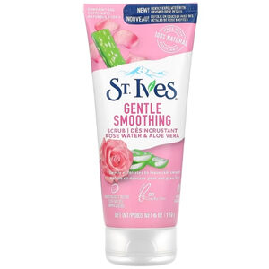St.Ives Gentle Smoothing Face Scrub Rose Water & Aloe Vera  สครับ