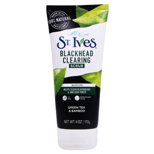 St. Ives Blackhead Clearing Green Tea Face Scrub  สครับ