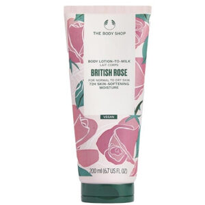 The Body Shop Body Lotion British Rose โลชั่น