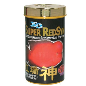XO Super Red Syn อาหารปลาหมอสี สูตรเร่งแดงและโหนก