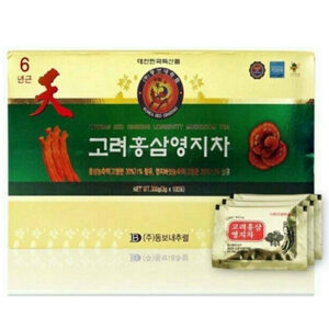 Korean Red Ginseng  ชาโสมผสมเห็ดหลินจือ