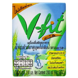 V-Fit วีฟิท น้ำนมข้าวยาคู สูตรไม่เติมน้ำตาล