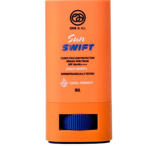 One & All Sun Swift Clear Stick Sun Protection SPF50+PA++++ กันแดดแบบแท่ง