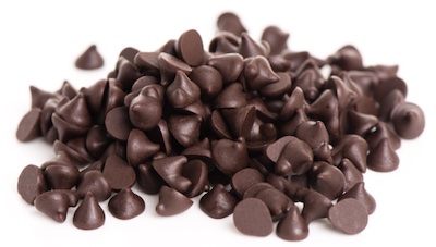ช็อกโกแลตชิป มีไขมมันโกโก้ต่ำ ละลายได้ยากกว่าช็อกโกแลตประเภทอื่น