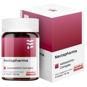 Nectapharma AstaReal Astaxanthin + CoQ10 อาหารเสริมแอสตาแซนธิน