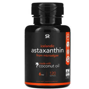 Sports Research Astaxanthin with Coconut Oil อาหารเสริมแอสตาแซนธิน