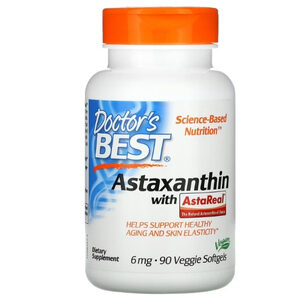 Doctor's Best Astaxanthin with AstaReal อาหารเสริมแอสตาแซนธิน