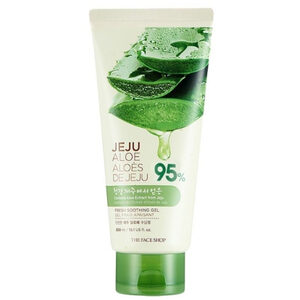 The Face Shop Jeju Aloe 95% Fresh Soothing Gel  เจลว่านหางจระเข้