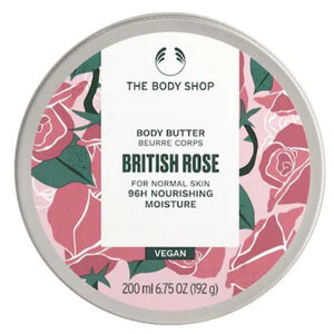 The Body Shop  British Rose Body Butter บัตเตอร์บำรุงผิว