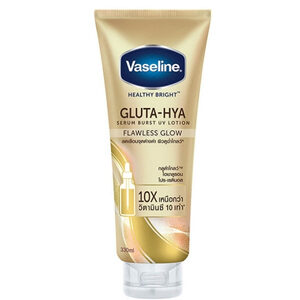 Vaseline Healthy Bright Gluta-Hya Serum Burst UV Lotion Flawless Glow โลชั่นวาสลีน
