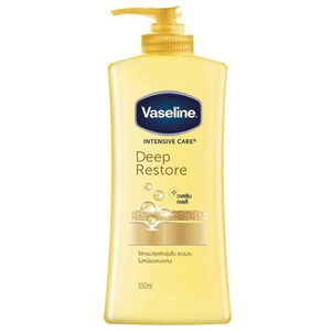 Vaseline Intensive care Lotion Deep Restore Yellow โลชั่นวาสลีน