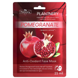 Plantnery Pomegranate Probiotic Intense Face Mask แผ่นมาสก์