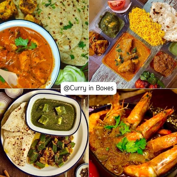 ร้านอาหารอินเดีย Curry in boxes