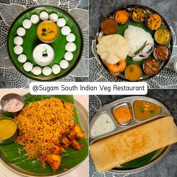 ร้านอาหารอินเดีย Sugam South Indian Veg Restaurant
