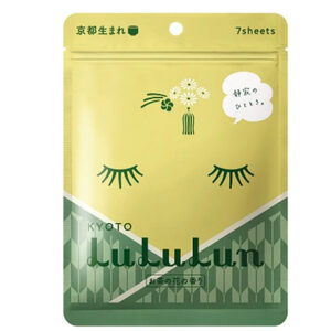 LuLuLun Premium Kyoto Green Tea Face mask มาสก์ชาเขียว