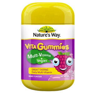 Nature's Way Kids Vita Gummies Multivitamin + Vegies อาหารเสริมวิตามินรวมสำหรับเด็ก