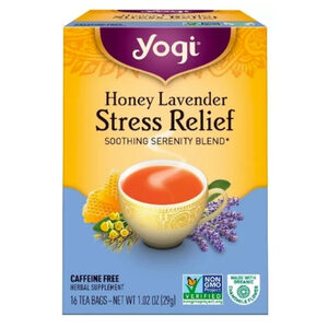 Yogi Tea Organic Honey Lavender Stress Relief  ชาลาเวนเดอร์