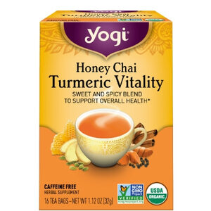 Yogi Honey Chai Turmeric Vitality ชา