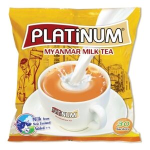 PLATINUM MILK TEA ชานมพม่าแท้ รสนมเข้มข้น หวาน มัน