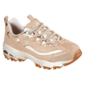 Skechers Luxe Collection D'Lites Natural Wave  รองเท้าสำหรับผู้หญิง