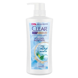 Clear Ice Cool Menthol Anti Dandruff Shampoo แชมพู