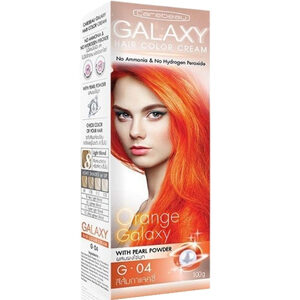 Carebeau Galaxy : G04 Orange ครีมย้อมผม