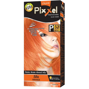 Lolane Pixxel Hair Color : P52 Orange ครีมย้อมผม
