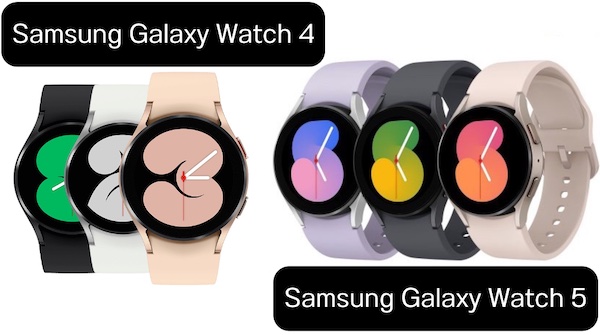 เปรียบเทียบสมาร์ทวอทช์ Samsung Galaxy Watch 4 กับ 5