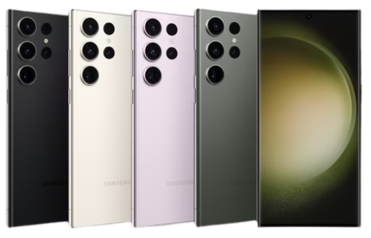 เฉดสี Samsung Galaxy S23 Ultra