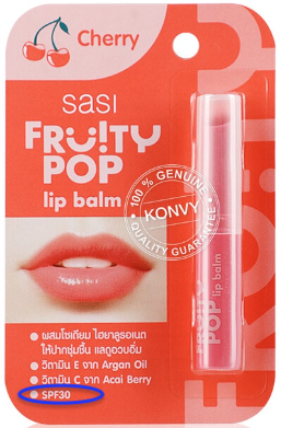 SASI Lip Balm มี SPF 30