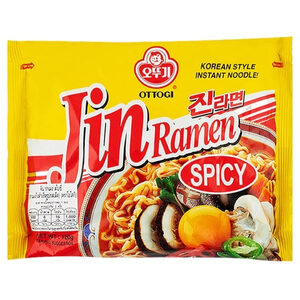 Ottogi Jin Ramen Spicy มาม่าเกาหลี