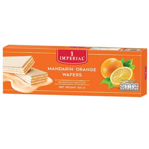 Imperial เวเฟอร์สอดไส้ครีมรสส้มแมนดาริน