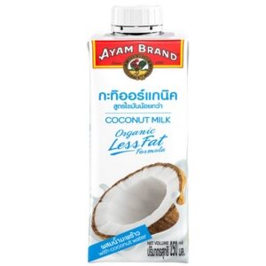 Ayam Brand Coconut Milk Organic อะยัม สูตรไขมันน้อยกว่า