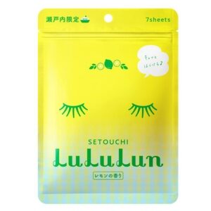 LuLuLun Premium Setouchi Lemon Face Mask มาสก์หน้า